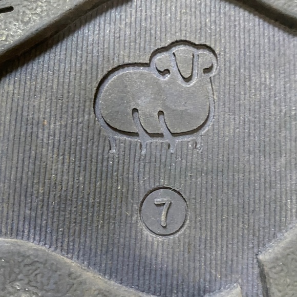 LAMO Kids Denim Blue Boots with Cream Fur - Picture 4 of 4